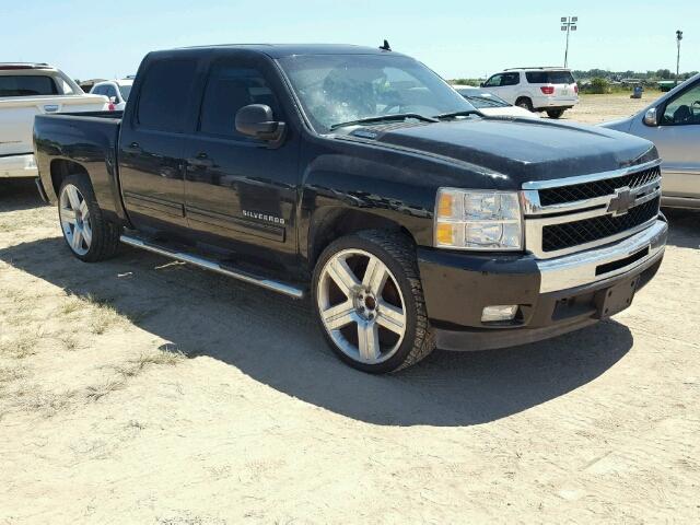 3GCRCSE01AG234261 - 2010 CHEVROLET SILVERADO BLACK photo 1