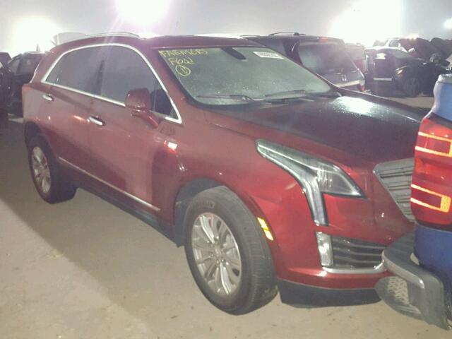 1GYKNBRS7HZ323344 - 2017 CADILLAC XT5 RED photo 1