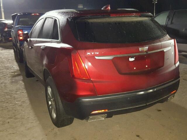 1GYKNBRS7HZ323344 - 2017 CADILLAC XT5 RED photo 3