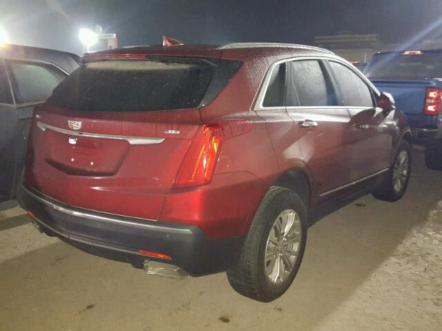 1GYKNBRS7HZ323344 - 2017 CADILLAC XT5 RED photo 4