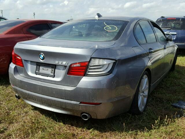 WBAFR7C53CC810643 - 2012 BMW 535 GRAY photo 4