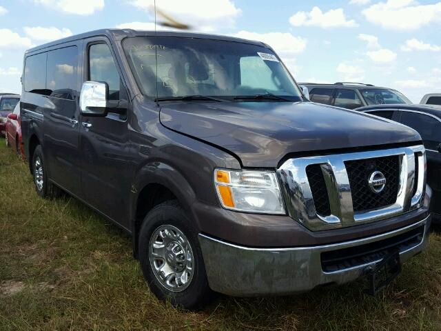 5BZBF0AA7EN160952 - 2014 NISSAN NV 3500 CHARCOAL photo 1