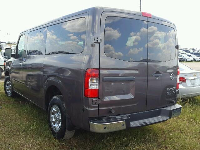 5BZBF0AA7EN160952 - 2014 NISSAN NV 3500 CHARCOAL photo 3