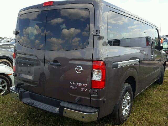 5BZBF0AA7EN160952 - 2014 NISSAN NV 3500 CHARCOAL photo 4