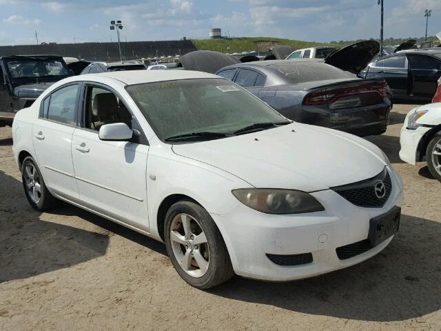 JM1BK12F251315233 - 2005 MAZDA 3 I WHITE photo 1