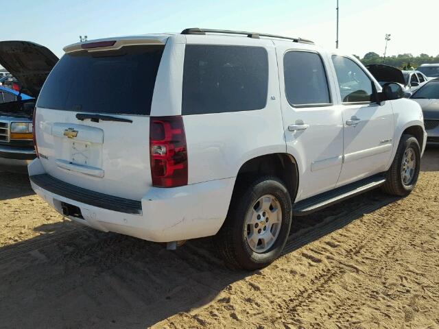 1GNFC13J37R119878 - 2007 CHEVROLET TAHOE C150 WHITE photo 4