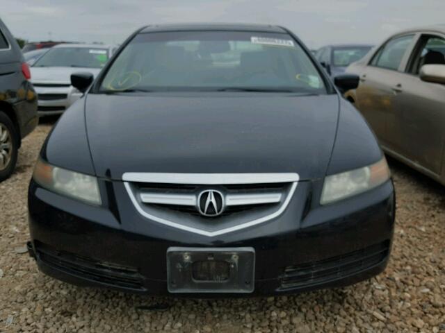 19UUA66275A043358 - 2005 ACURA TL BLACK photo 9