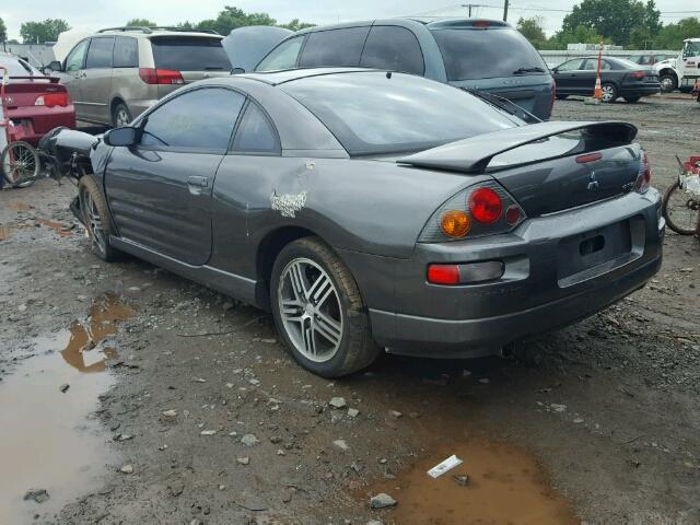 4A3AC74H55E006937 - 2005 MITSUBISHI ECLIPSE GT GRAY photo 3