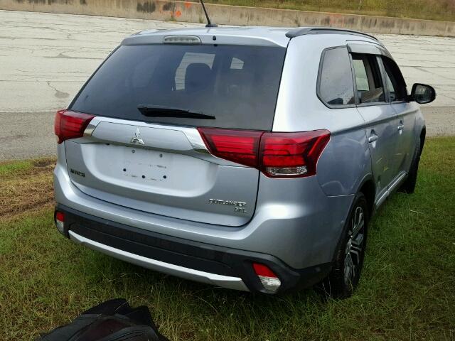 JA4AD3A35GZ000661 - 2016 MITSUBISHI OUTLANDER GRAY photo 4