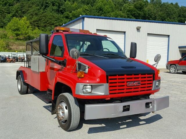 1GDG5C1E74F902378 - 2004 GMC C5500 C5C0 RED photo 1