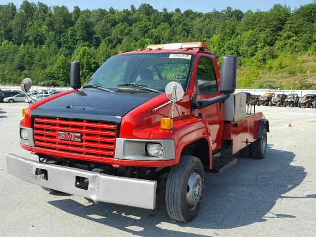 1GDG5C1E74F902378 - 2004 GMC C5500 C5C0 RED photo 2