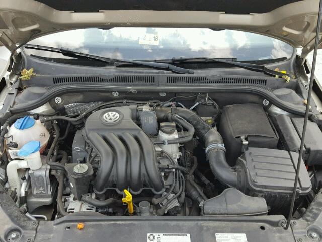 3VW1K7AJ6DM308157 - 2013 VOLKSWAGEN JETTA BASE Թուխ լուսանկար 7