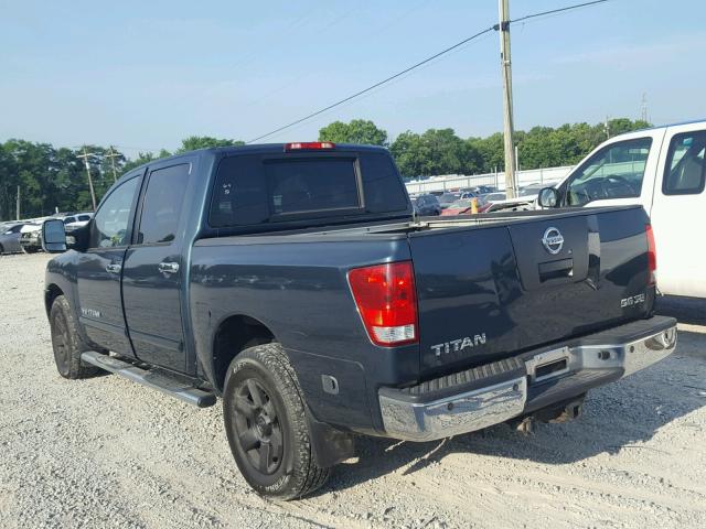 1N6BA07B17N224076 - 2007 NISSAN TITAN XE GREEN photo 3