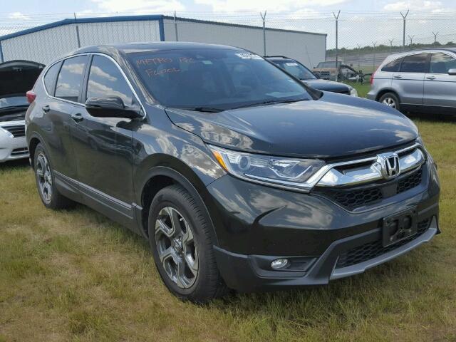 5J6RW1H89HL002436 - 2017 HONDA CR-V BLACK photo 1