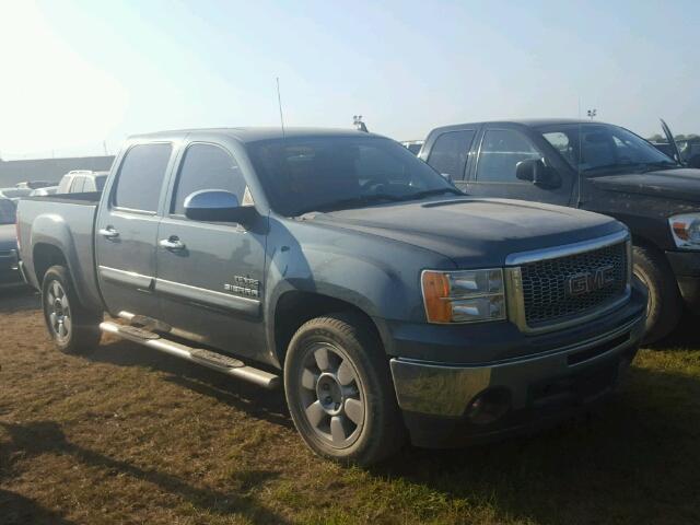 3GTP1VE06BG129392 - 2011 GMC SIERRA BLUE photo 1