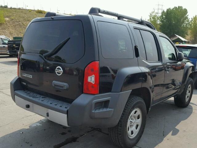 5N1AN0NW0EN803187 - 2014 NISSAN XTERRA BLACK photo 4