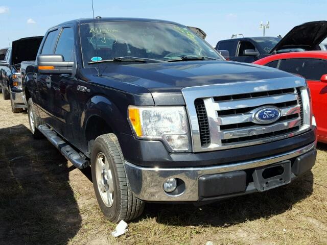 1FTEW1C87AFB62590 - 2010 FORD F150 BLACK photo 1