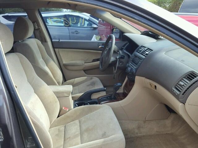 1HGCM56777A015085 - 2007 HONDA ACCORD EX 灰色 照片 5