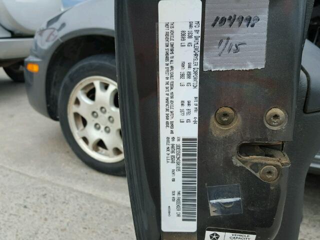 1B3ES56C94D601695 - 2004 DODGE NEON SXT SILVER photo 10