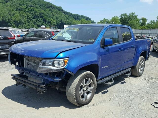 1GCGTDEN4J1157320 - 2018 CHEVROLET COLORADO Z BLUE photo 2