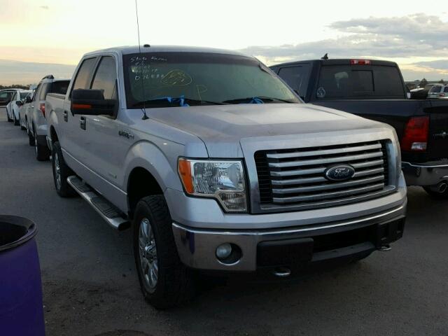 1FTFW1ET6CKD76888 - 2012 FORD F150 SILVER photo 1