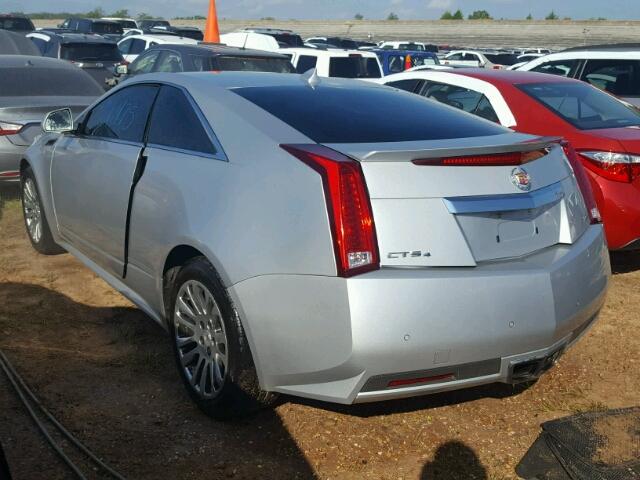 1G6DL1ED5B0109697 - 2011 CADILLAC CTS SILVER photo 3