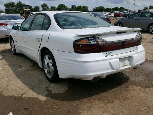 1G2HZ5416Y4281268 - 2000 PONTIAC BONNEVILLE WHITE photo 3