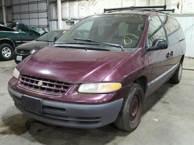 2C4GJ44G8YR761113 - 2000 CHRYSLER GRAND VOYA PURPLE photo 2