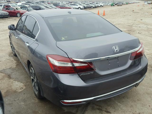 1HGCR2F87GA162077 - 2016 HONDA ACCORD EXL CHARCOAL photo 3