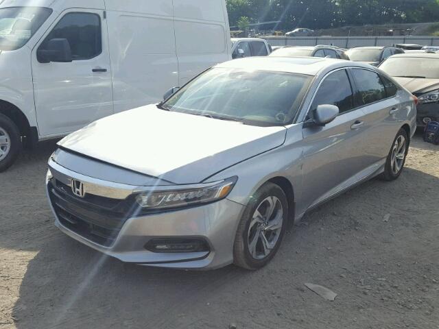 1HGCV1F61JA003518 - 2018 HONDA ACCORD EXL SILVER photo 2