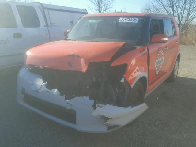 JTLZE4FE9B1139368 - 2011 TOYOTA SCION XB Orange Foto 2