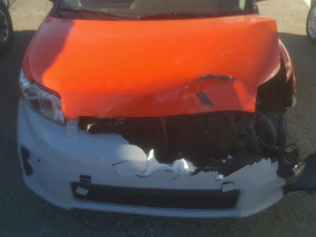 JTLZE4FE9B1139368 - 2011 TOYOTA SCION XB Orange Foto 7