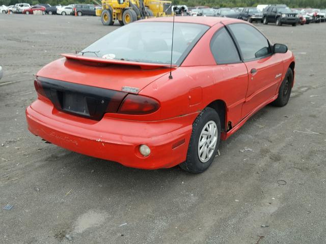 1G2JB124XY7258070 - 2000 PONTIAC SUNFIRE SE RED photo 9