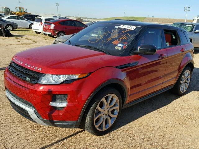 SALVT2BG7FH034006 - 2015 LAND ROVER RANGE ROVE RED photo 2