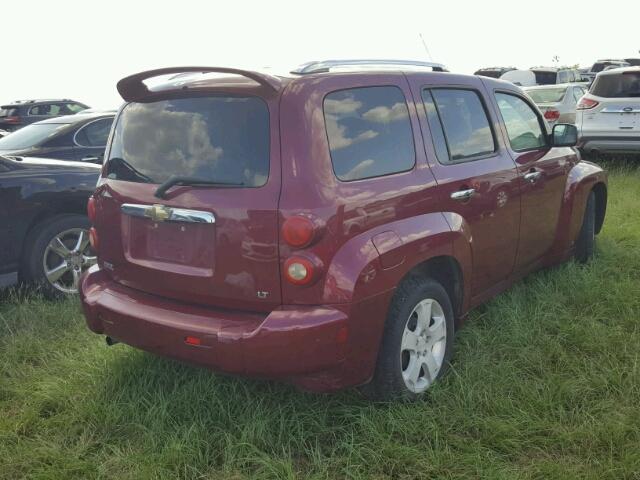 3GNDA23D76S588416 - 2006 CHEVROLET HHR MAROON photo 4