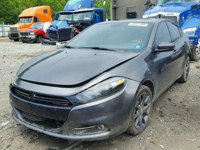 1C3CDFFA1GD818526 - 2016 DODGE DART SXT S GRAY photo 2