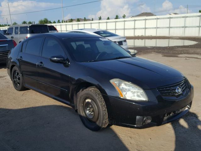 1N4BA41E07C802442 - 2007 NISSAN MAXIMA SE BLACK photo 1