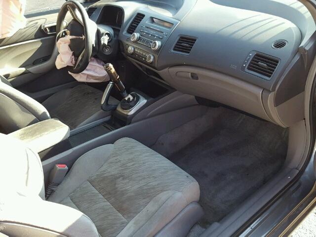 2HGFG11837H584109 - 2007 HONDA CIVIC EX CHARCOAL photo 5