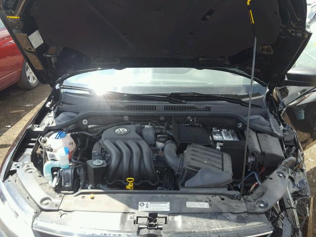 3VW2K7AJ9FM294679 - 2015 VOLKSWAGEN JETTA BASE 黑色 照片 7
