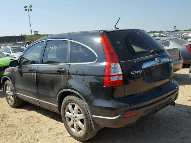 5J6RE38739L035682 - 2009 HONDA CR-V BLACK photo 3