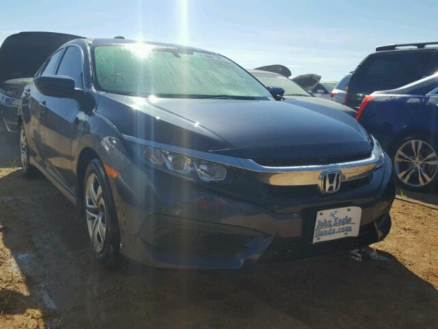 19XFC2F55GE039393 - 2016 HONDA CIVIC BLUE photo 1