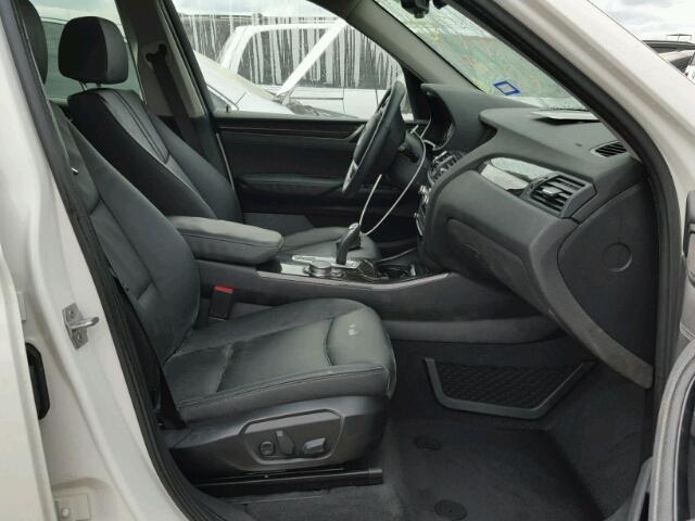 5UXWZ7C59G0R31931 - 2016 BMW X3 WHITE photo 5