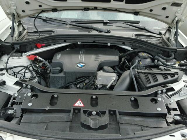 5UXWZ7C59G0R31931 - 2016 BMW X3 WHITE photo 7
