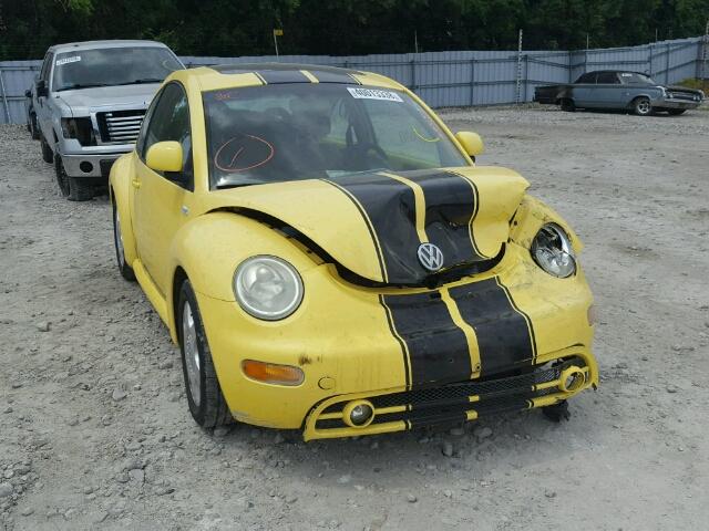 3VWCA21C1YM462099 - 2000 VOLKSWAGEN NEW BEETLE 黄色 照片 1