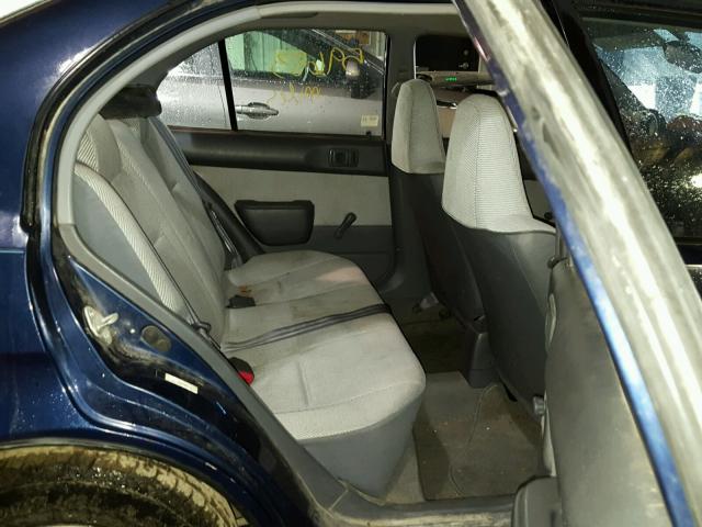 JT2EL56E0S7017266 - 1995 TOYOTA TERCEL DX BLUE photo 6