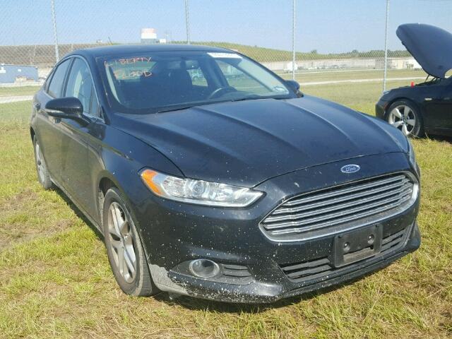 3FA6P0HD3GR224215 - 2016 FORD FUSION SE BLACK photo 1