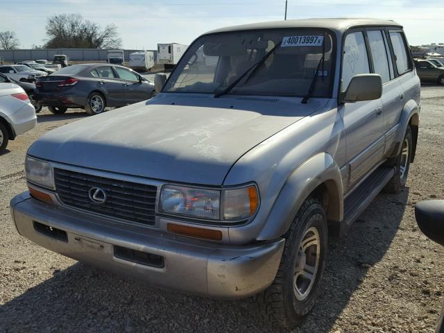 JT6HJ88J0T0150214 - 1996 LEXUS LX 450 BEIGE photo 2