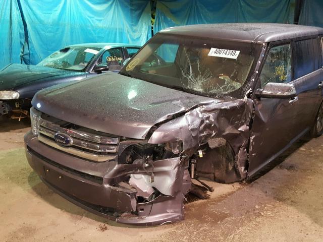 2FMEK63C89BA68689 - 2009 FORD FLEX LIMIT SILVER photo 9