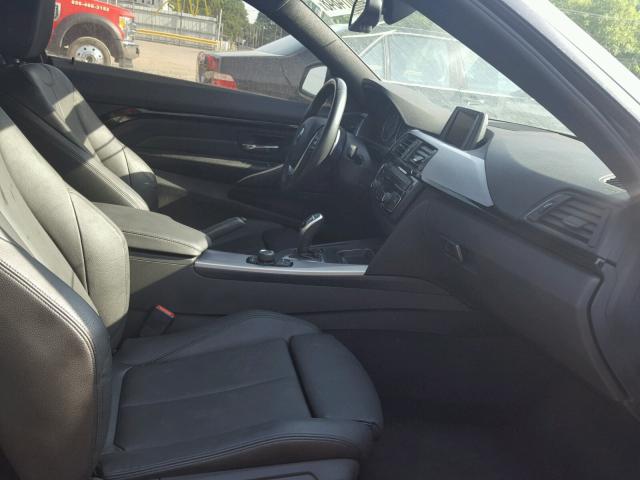 WBA3N3C5XEF711407 - 2014 BMW 428 I GRAY photo 5