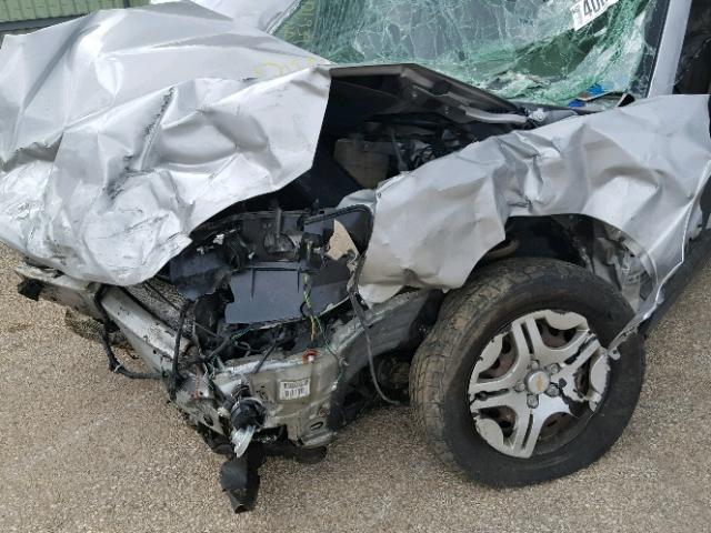 1G1ZS58F07F163965 - 2007 CHEVROLET MALIBU LS ვერცხლისფერი ფოტო 10